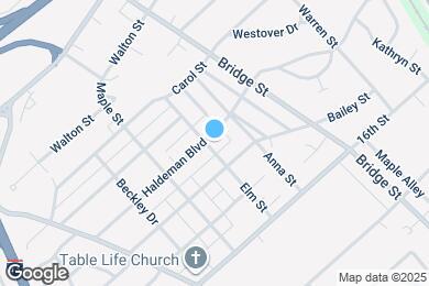 Map image of the property - 424 Haldeman Blvd