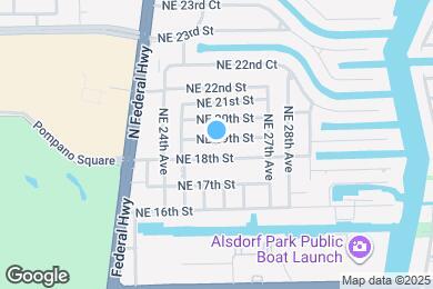 Map image of the property - 2620 NE 19th St