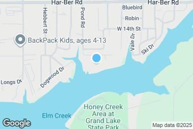 Map image of the property - 1114 W 17th St