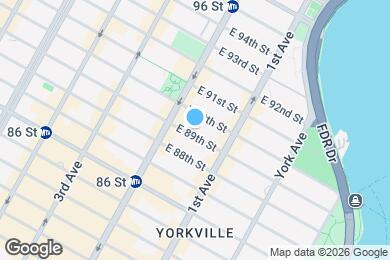 Map image of the property - 315 E 89th St