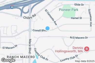 Map image of the property - 4828 Cowell Blvd