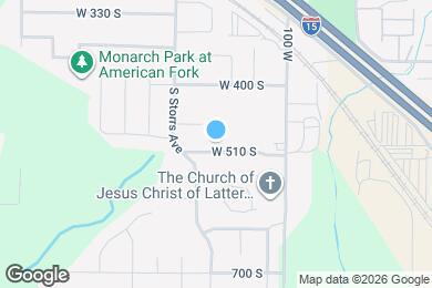 Map image of the property - 210 W 510 S