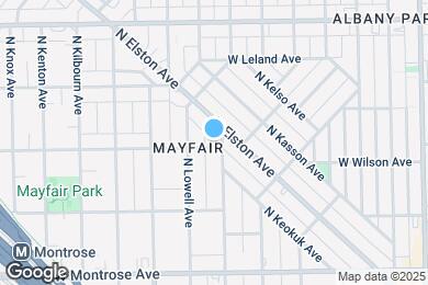 Map image of the property - 4604 N Kildare Ave
