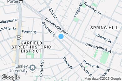 Map image of the property - 309 Beacon St