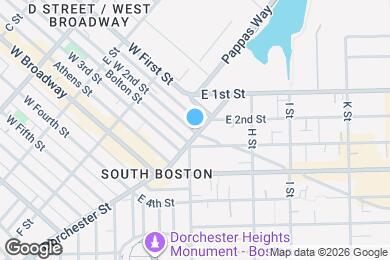 Map image of the property - 25 Dorchester St