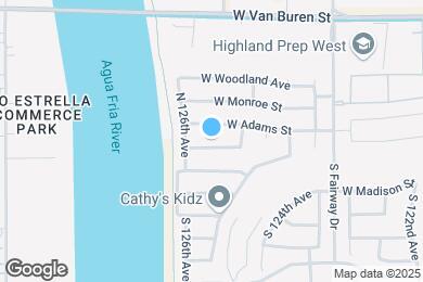 Map image of the property - 12530 W Washington St