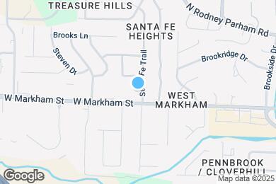 Map image of the property - 104 Santa Fe Trail