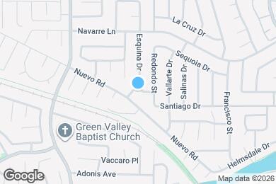 Map image of the property - 322 Esquina Dr