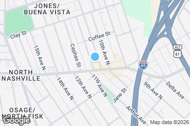 Map image of the property - 1808 11th Ave N