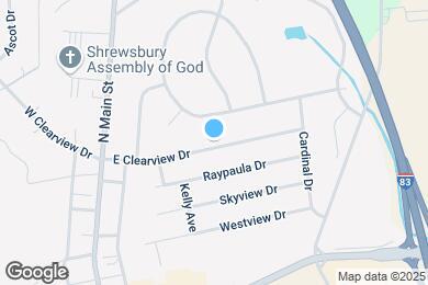 Map image of the property - 113 E Clearview Dr