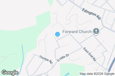 Map image of the property - 1725 S Forest Dr