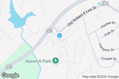 Map image of the property - Keswick Apartments