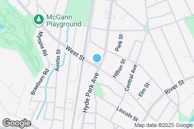 Map image of the property - 1101 Hyde Park Ave