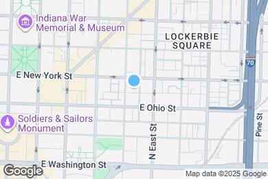 Map image of the property - 225 N New Jersey St