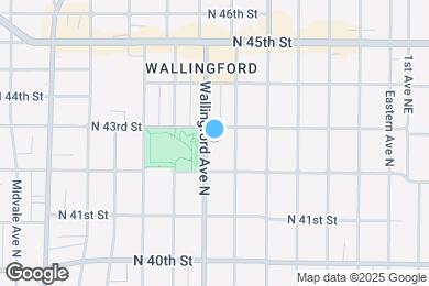 Map image of the property - 4224 Wallingford Ave N