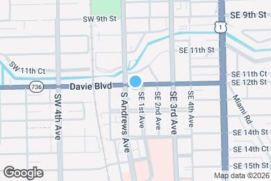 Map image of the property - 50 Davie Blvd