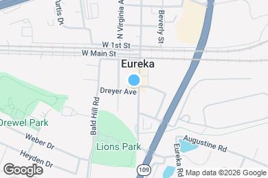 Map image of the property - 141 S Central Ave