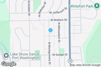 Map image of the property - 712 N Montgomery St