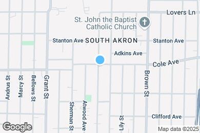 Map image of the property - 406 Cole Ave