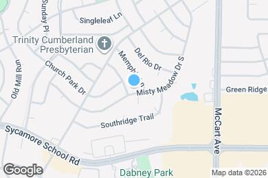 Map image of the property - 7148 Misty Meadow Dr S