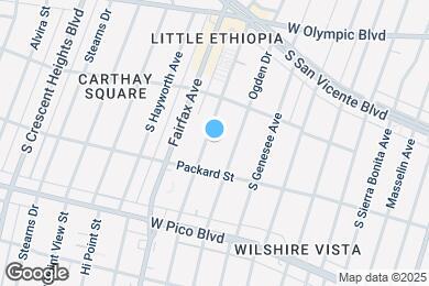 Map image of the property - 1226 S Orange Grove Ave