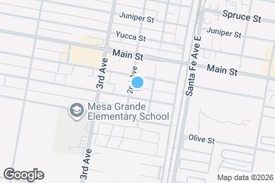 Map image of the property - 16416 Orange St