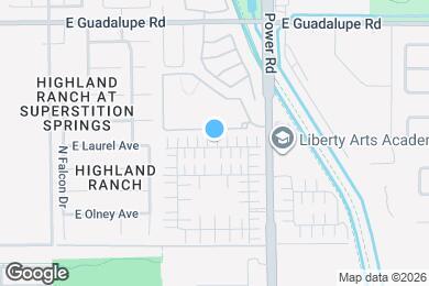 Map image of the property - 4698 E Laurel Ave