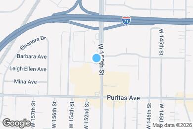 Map image of the property - 4360 W 150th St