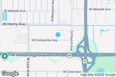 Map image of the property - 4001 W Comanche Ave