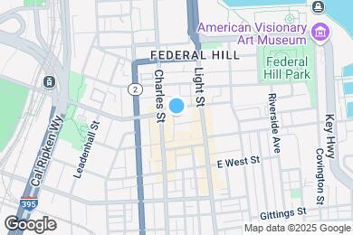 Map image of the property - 1013 Patapsco St