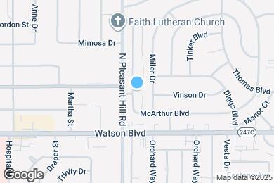 Map image of the property - 726 McArthur Blvd
