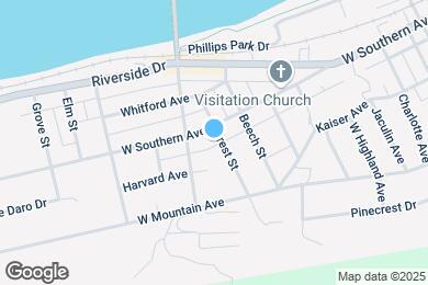 Map image of the property - 302 Forrest St