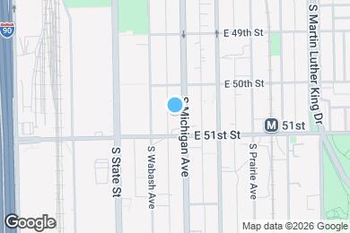 Map image of the property - 5036 S Michigan Ave