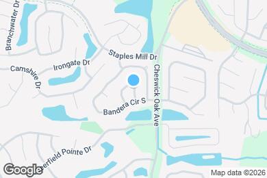 Map image of the property - 8516 Iron Mill Ct
