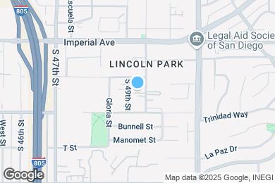 Map image of the property - 344 S Willie James Jones Ave