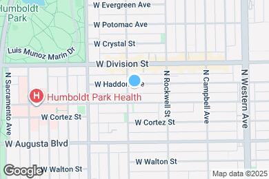 Map image of the property - 2651 W Haddon Ave
