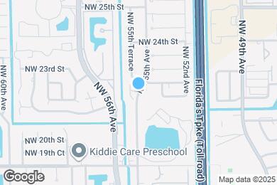 Map image of the property - 5504 NW 21st St