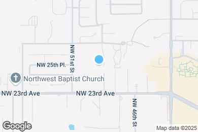 Map image of the property - 2520 NW 48th Ter