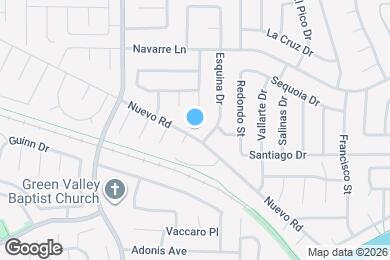 Map image of the property - 1808 Nuevo Rd