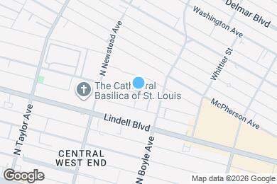 Map image of the property - 4333 Maryland Ave