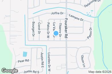 Map image of the property - 2233 La Valle Dr