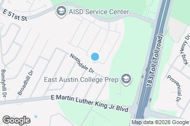 Map image of the property - 5605 Bentsen Ln
