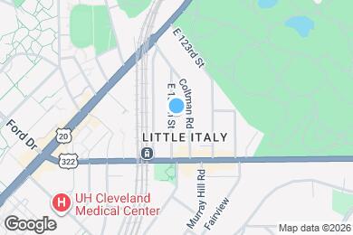 Map image of the property - 1947 E 120th St