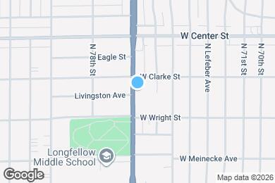 Map image of the property - 2554 N Wauwatosa Ave
