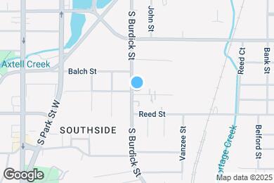 Map image of the property - 127 E Emerson St
