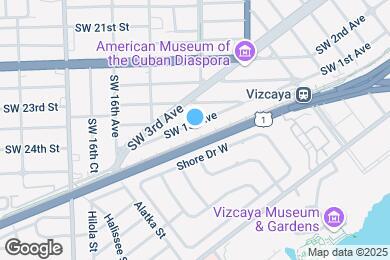 Map image of the property - 3563 SW 1st Ave