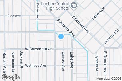 Map image of the property - 919 Carteret Ave