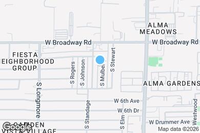 Map image of the property - 458 S Mulberry