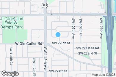 Map image of the property - 11000 SW 219th St