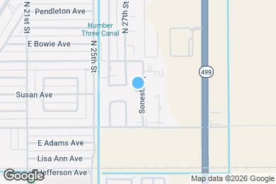 Map image of the property - 741 Sonesta Dr